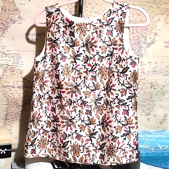 Tory burch floral blouse - Picture 9 of 9